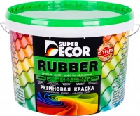 Краска резиновая Super Decor №19 Слоновая кость, 3 кг