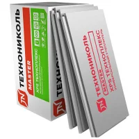 Экструзионный пенополистирол XPS 100 ТЕХНОПЛЕКС МАСТЕР для ненагружаемых конструкций, плита 1200х600х20 мм (1 уп. 14,4м², 0,288м³, 20 шт.)