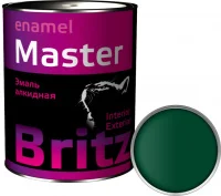 Эмаль ПФ-115 Britz Мастер, зеленая, 0.9 кг