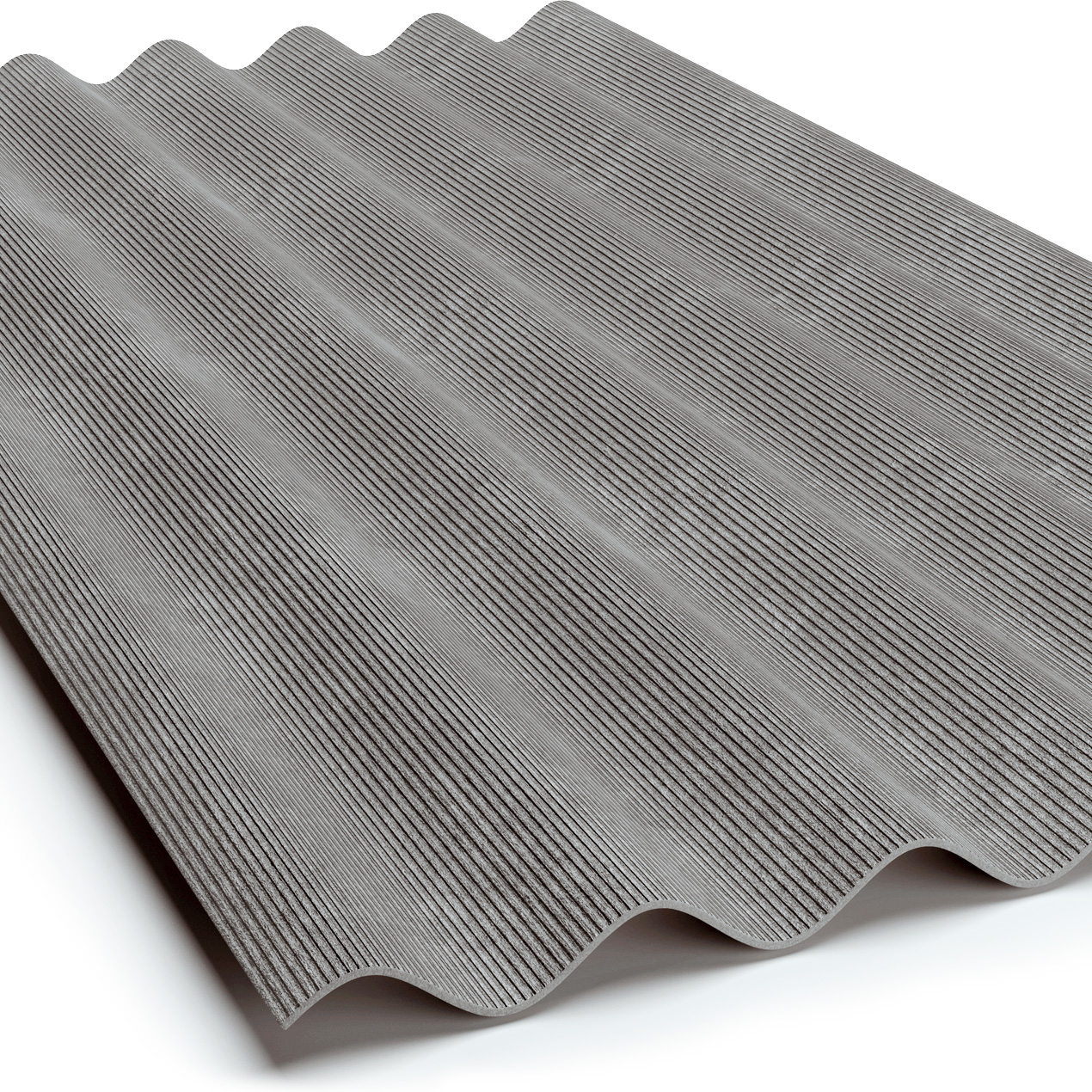 Шифер 7-волновой с симметричными кромками 40/150-7-1750х980х5,2