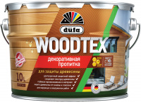 Пропитка декоративная для защиты древесины Dufa Woodtex, алкидная, бесцветная, 10 л