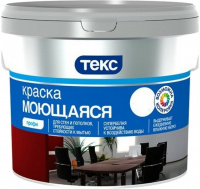 Краска ВД ПРОФИ ТЕКС моющая для стен и потолков, база А, 9 л Краска ВД ПРОФИ ТЕКС моющая для стен и потолков, база А, 9 л