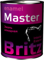 Эмаль ПФ-115 Britz Мастер, чёрная, литография, 1.9 кг