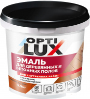 Эмаль акриловая для пола золотисто-коричневая, 0,9 кг, ОПТИЛЮКС